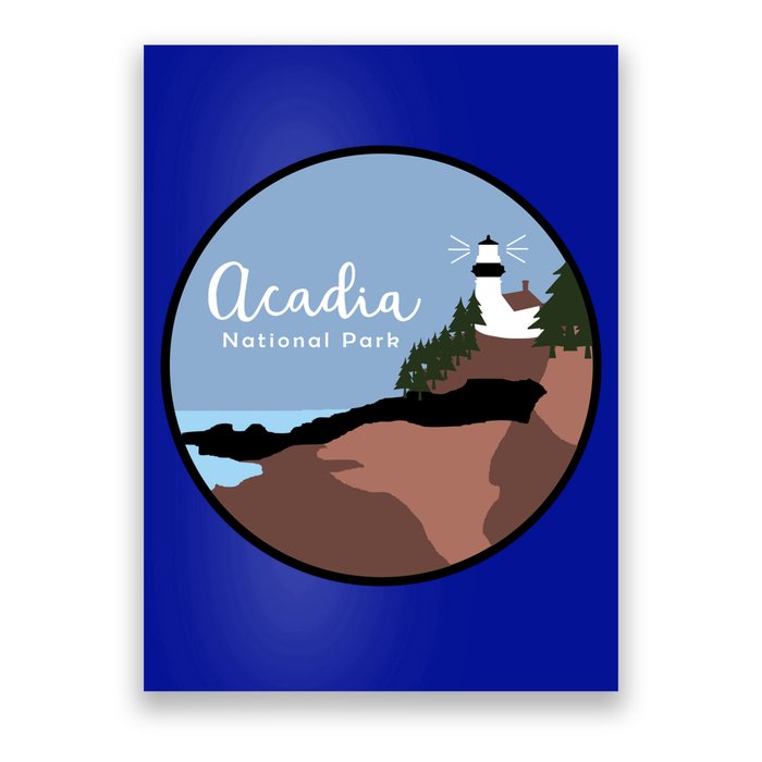 Acadia National Park 1916 Maine Bar Harbor Gift Poster