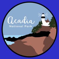 Acadia National Park 1916 Maine Bar Harbor Gift Poster