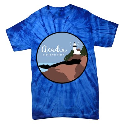 Acadia National Park 1916 Maine Bar Harbor Gift Tie-Dye T-Shirt