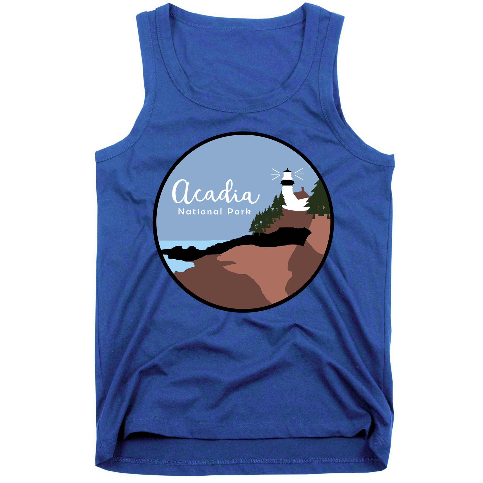 Acadia National Park 1916 Maine Bar Harbor Gift Tank Top