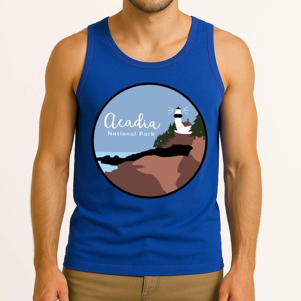 Acadia National Park 1916 Maine Bar Harbor Gift Tank Top