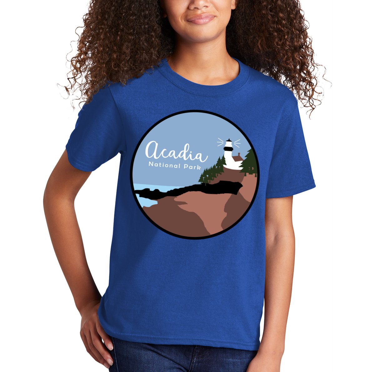 Acadia National Park 1916 Maine Bar Harbor Gift Kids T-Shirt