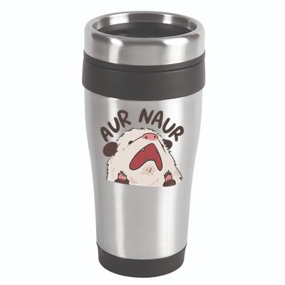 Aur Naur Possum Cute Funny Sarcastic Meme 16oz Travel Tumbler