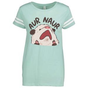 Aur Naur Possum Cute Funny Sarcastic Meme Enza Ladies Jersey Football T-Shirt