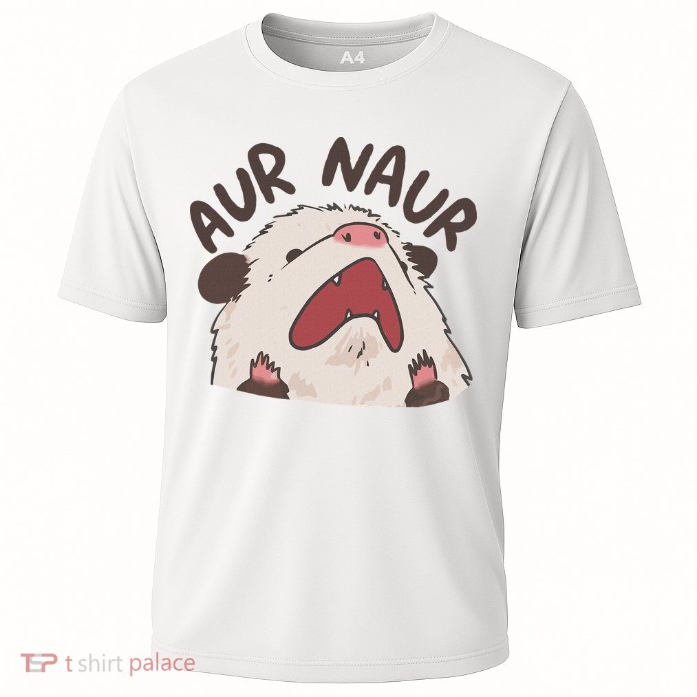 Aur Naur Possum Cute Funny Sarcastic Meme Performance Shirt