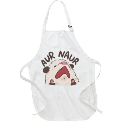 Aur Naur Possum Cute Funny Sarcastic Meme Apron