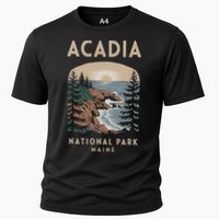 Acadia National Park Maine Scenic View Cooling Performance Crew T-Shirt