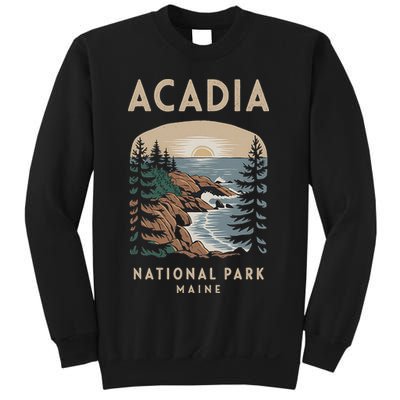 Acadia National Park Maine Scenic View Sweatshirt