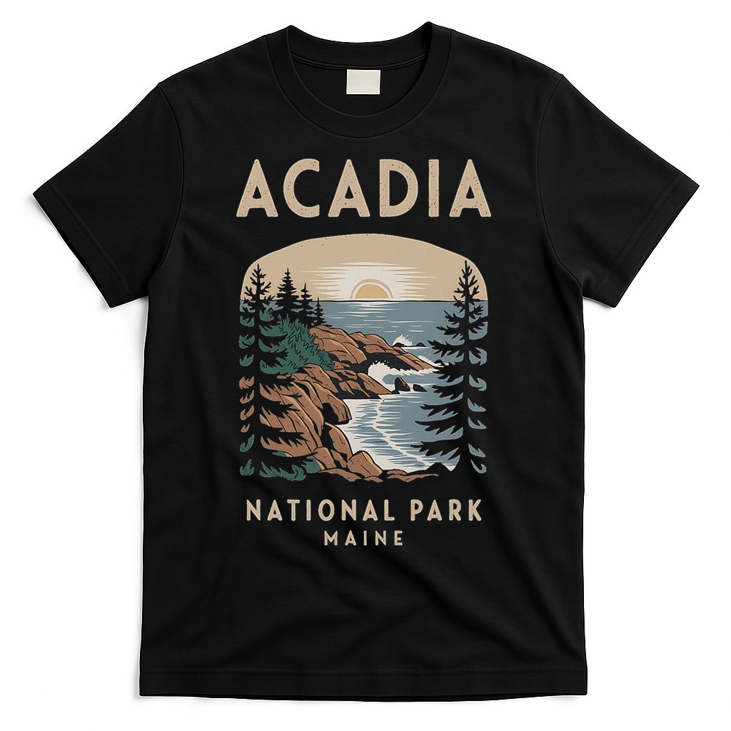 Acadia National Park Maine Scenic View T-Shirt