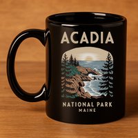 Acadia National Park Maine Scenic View 11oz C Handle Ceramic Mug