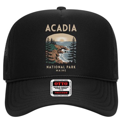Acadia National Park Maine Scenic View Trucker Hat
