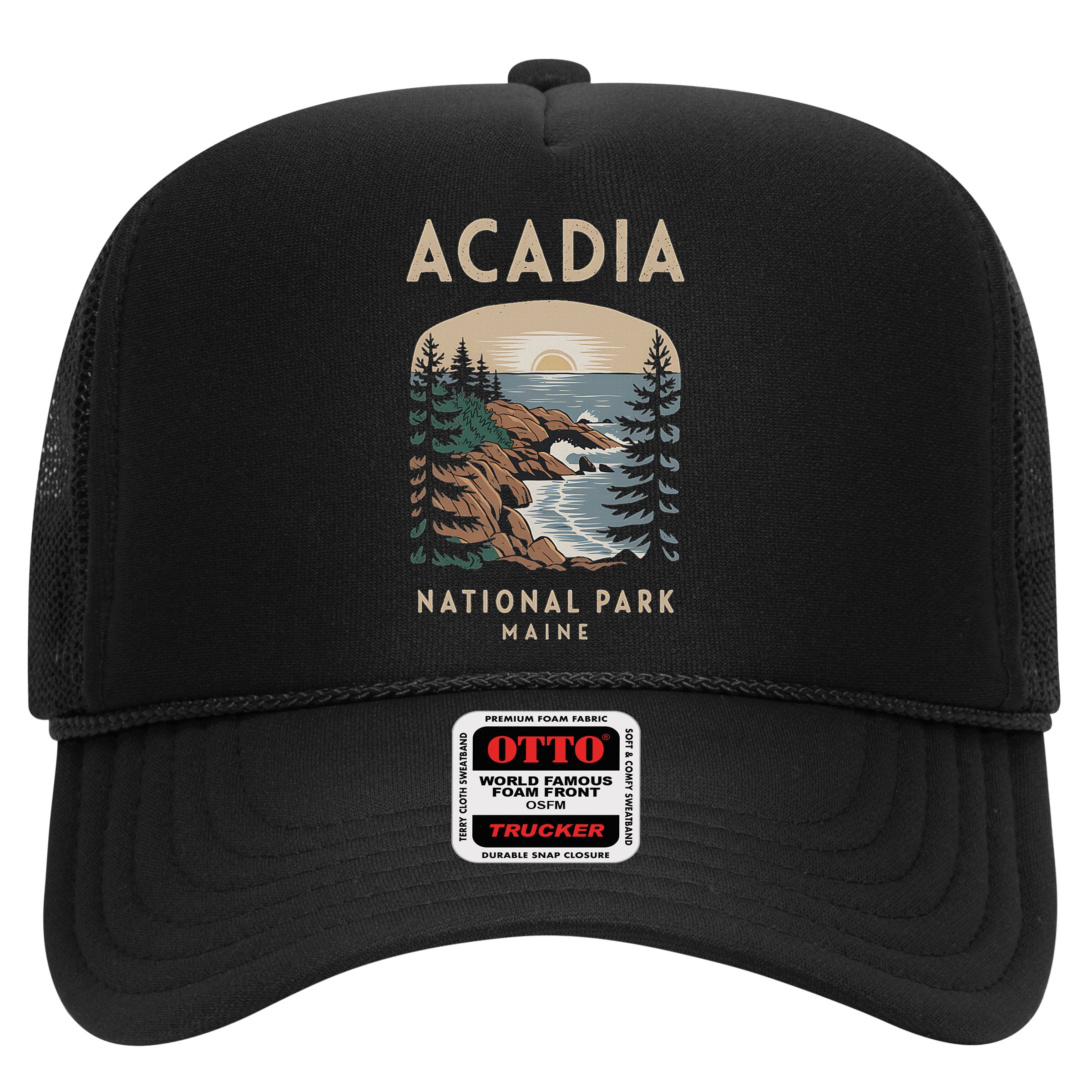 Acadia National Park Maine Scenic View Hat