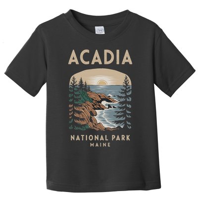 Acadia National Park Maine Scenic View Toddler T-Shirt