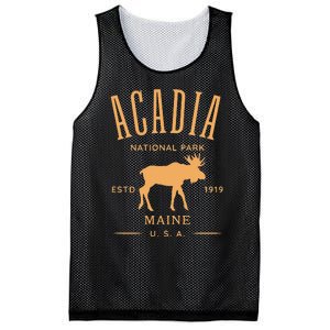 Acadia National Park Maine USA Design Souvenir Mesh Reversible Basketball Jersey Tank