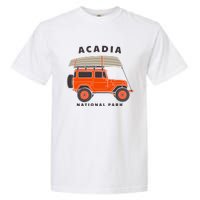 Acadia National Park Vintage Maine Souvenir Retro Gift Garment-Dyed Heavyweight T-Shirt