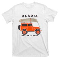 Acadia National Park Vintage Maine Souvenir Retro Gift T-Shirt