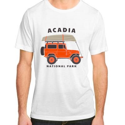 Acadia National Park Vintage Maine Souvenir Retro Gift Adult ChromaSoft Performance T-Shirt