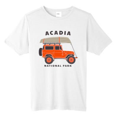 Acadia National Park Vintage Maine Souvenir Retro Gift Tall Fusion ChromaSoft Performance T-Shirt