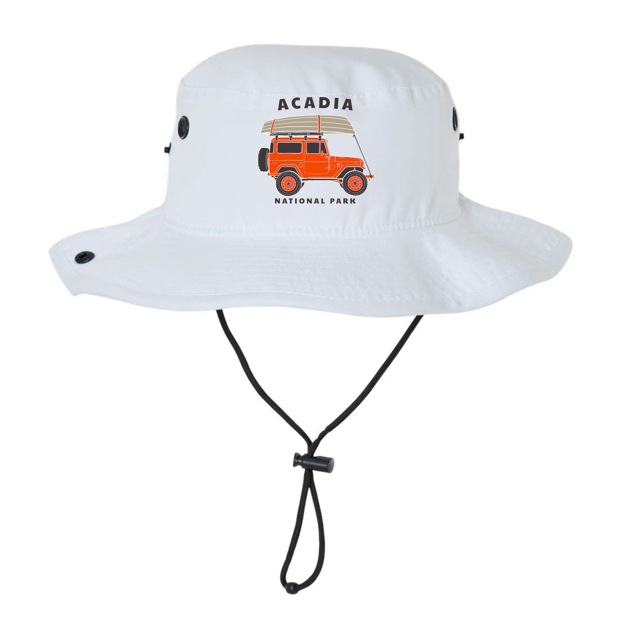 Acadia National Park Vintage Maine Souvenir Retro Gift Bucket Hat
