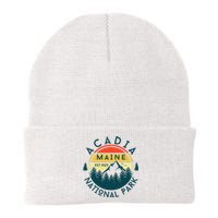 Acadia National Park Maine Mountains Nature Hiking Retro Knit Cap Winter Beanie