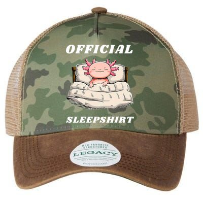 Axolotl Nap Pajamas Offici.al Napping Nightgown Funny  Legacy Tie Dye Trucker Hat