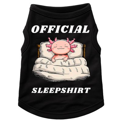 Axolotl Nap Pajamas Offici.al Napping Nightgown Funny  Doggie Tank