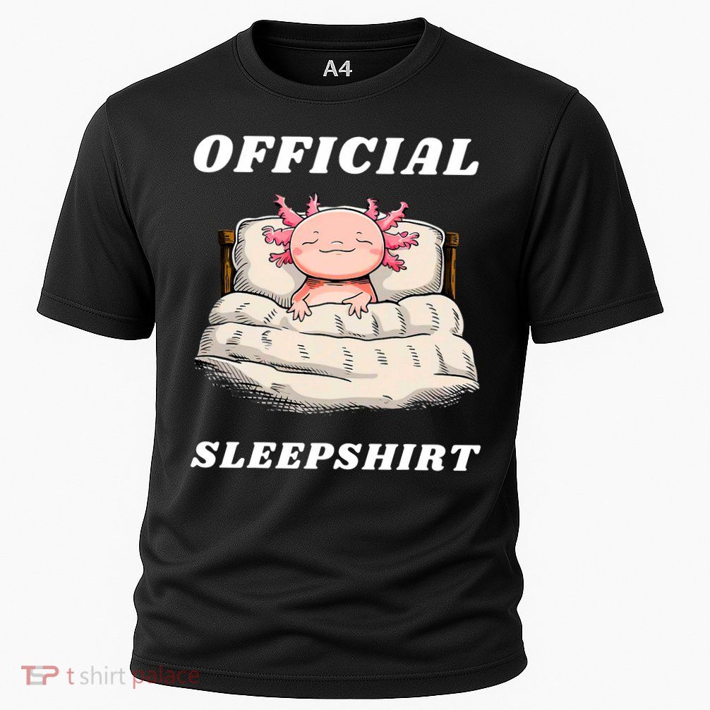 Axolotl Nap Pajamas Offici.al Napping Nightgown Funny  Performance Shirt