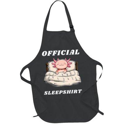 Axolotl Nap Pajamas Offici.al Napping Nightgown Funny  Apron