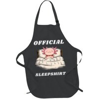 Axolotl Nap Pajamas Offici.al Napping Nightgown Funny  Apron