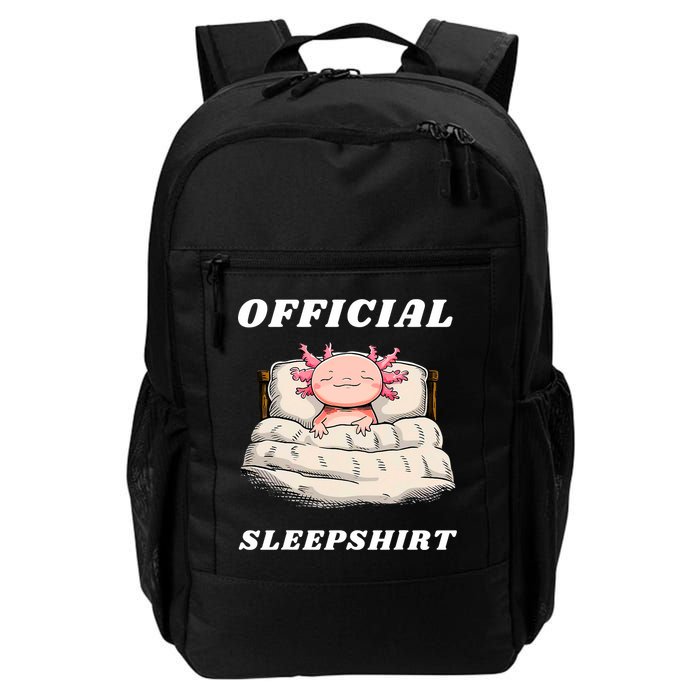 Axolotl Nap Pajamas Offici.al Napping Nightgown Funny  Backpack