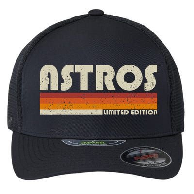 Astros Name Personalized Vintage Retro Gift  Flexfit Unipanel Trucker Cap