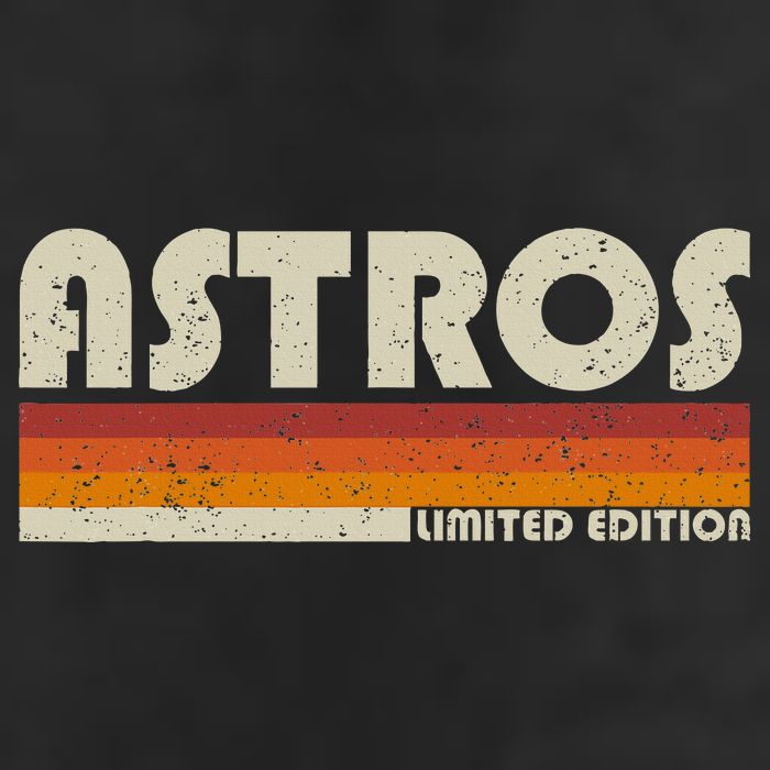 Astros Name Personalized Vintage Retro Gift  Golf Towel