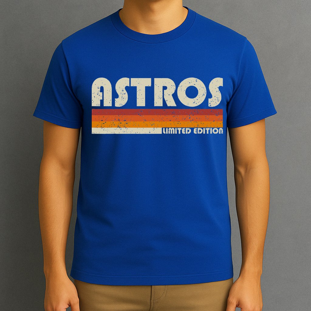 Astros Name Personalized Vintage Retro Gift  T-Shirt