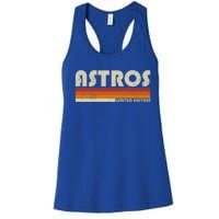 Astros Name Personalized Vintage Retro Gift  Women's Racerback Tank