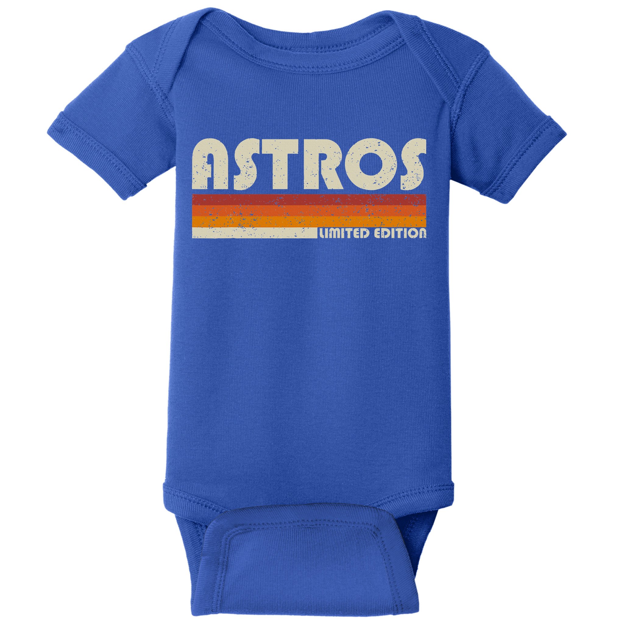 Astros Name Personalized Vintage Retro Gift  Baby Bodysuit