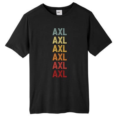 Axl Name Personalized Vintage Retro Birthday Tall Fusion ChromaSoft Performance T-Shirt