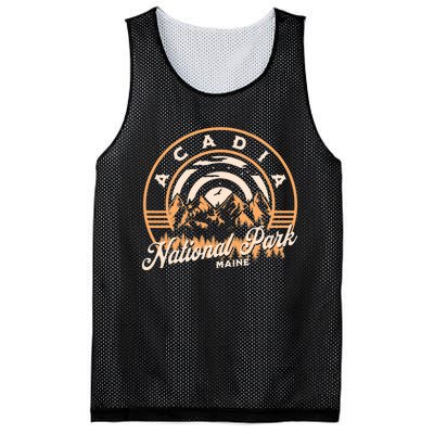 Acadia National Park Maine Nature Hiking Outdoors Mesh Reversible Basketball Jersey Tank