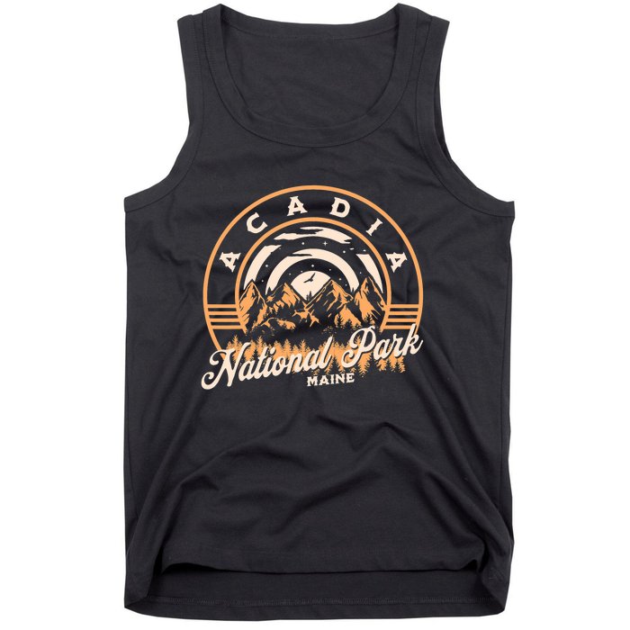 Acadia National Park Maine Nature Hiking Outdoors Tank Top