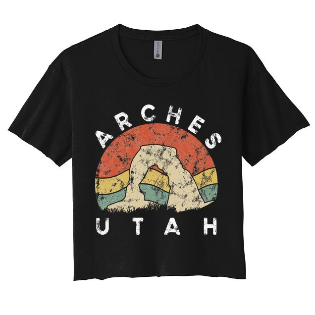 Arches National Park Utah Vacation Road Trip Crop Top