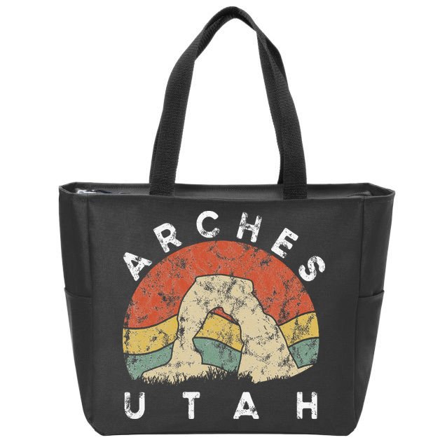 Arches National Park Utah Vacation Road Trip Zip Tote Bag