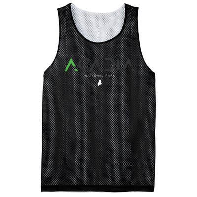 Acadia National Park Maine Tonal Retro Vintage Mesh Reversible Basketball Jersey Tank