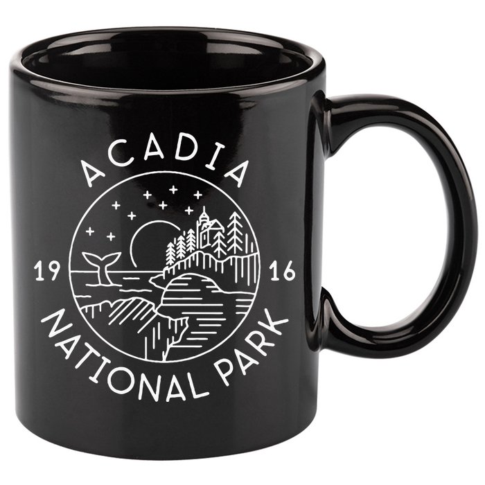 Acadia National Park 11oz C Handle Ceramic Mug
