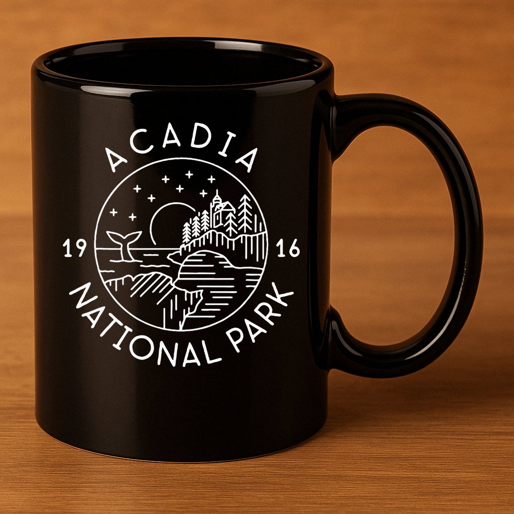 Acadia National Park 11oz C Handle Ceramic Mug