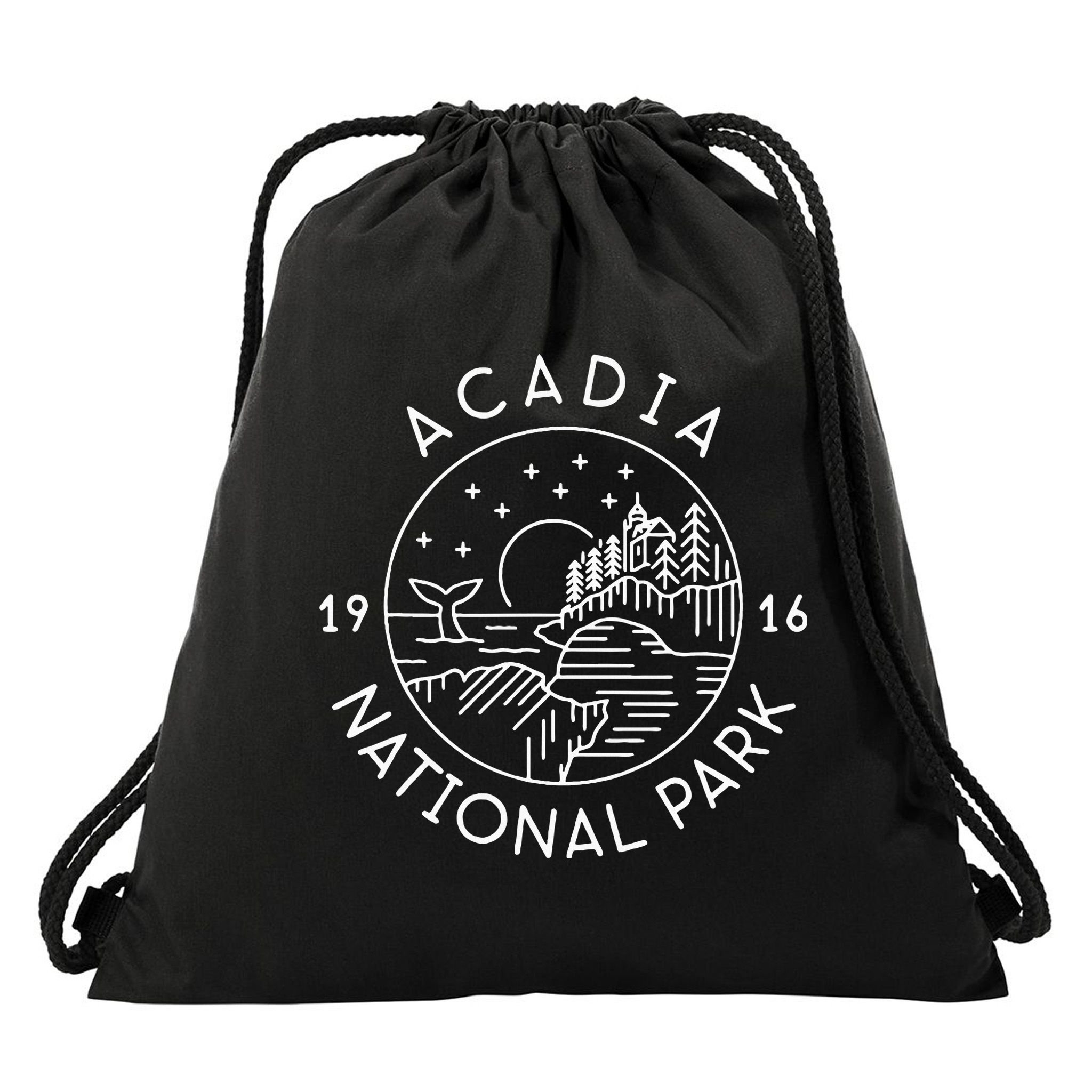 Acadia National Park Drawstring Bag