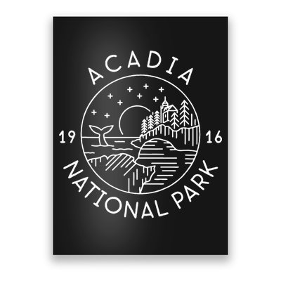 Acadia National Park Poster