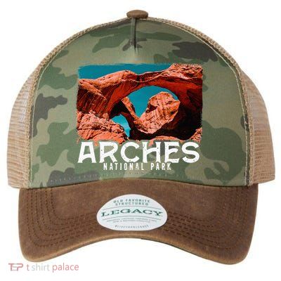 Arches National Park Arches National Park Tourist Legacy Tie Dye Trucker Hat