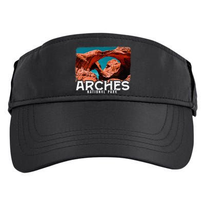 Arches National Park Arches National Park Tourist Adult Drive Performance Visor