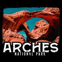 Arches National Park Arches National Park Tourist 16 in Basic Backpack