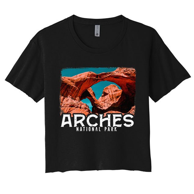 Arches National Park Arches National Park Tourist Crop Top