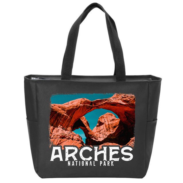 Arches National Park Arches National Park Tourist Zip Tote Bag